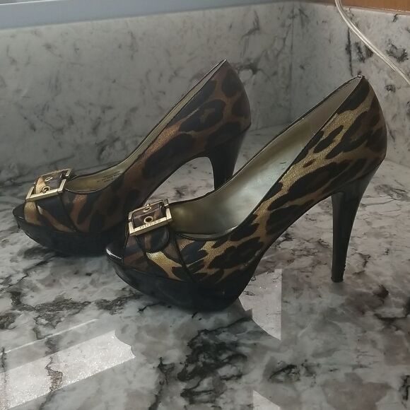 Guess leopard print platforms - Picture 6 of 14